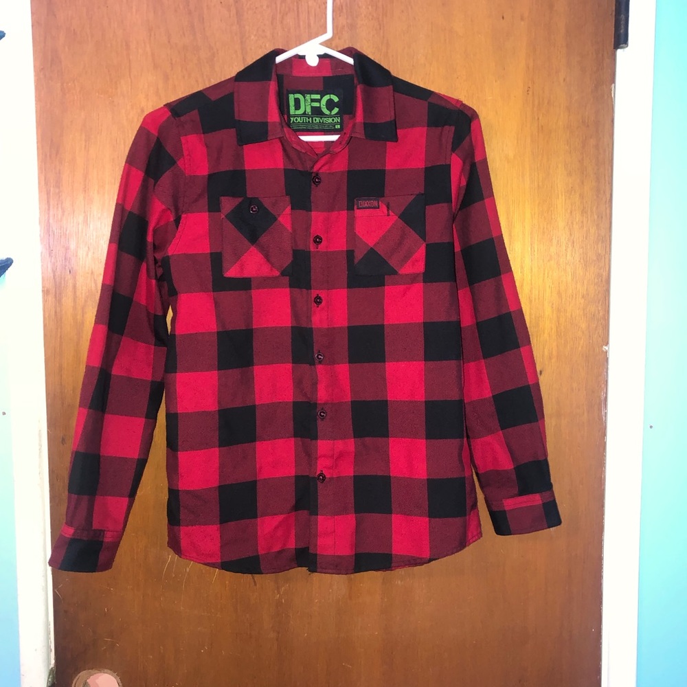 Dixxon Redrum Youth Large Button Up Flannel *SOLD OUT*